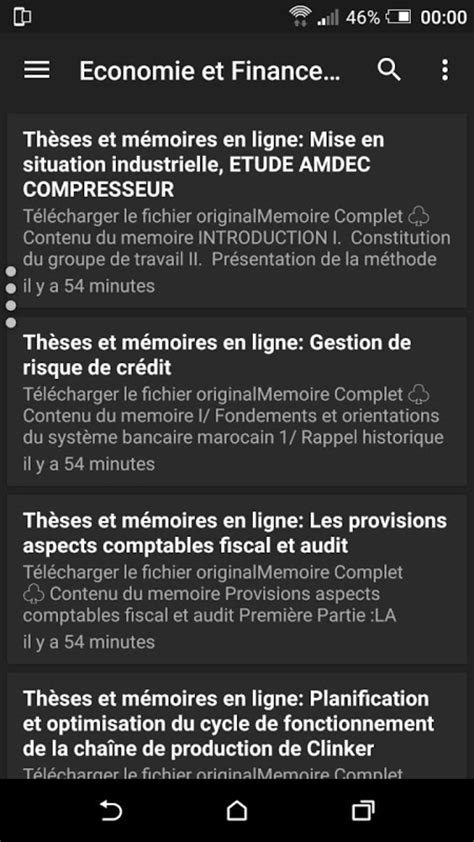 memoire online gratuit.
